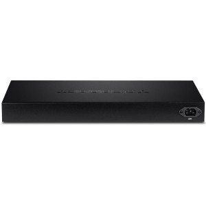 TRENDnet TPE-5028WS 28-Port Managed Gigabit Ethernet PoE+ Switch, 4x shared Gigabit ports (RJ-45 or SFP), rack mountable